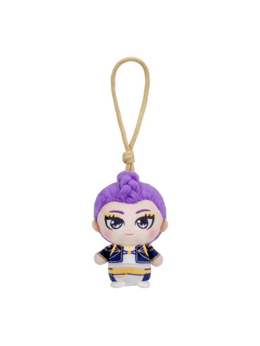 Kpop Demon Hunters 4" RUMI Clip-On Plush Keychain NEW 2026